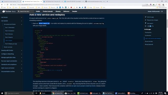 08 Docker and ASP NET Core Swarm Stack смотреть онлайн
