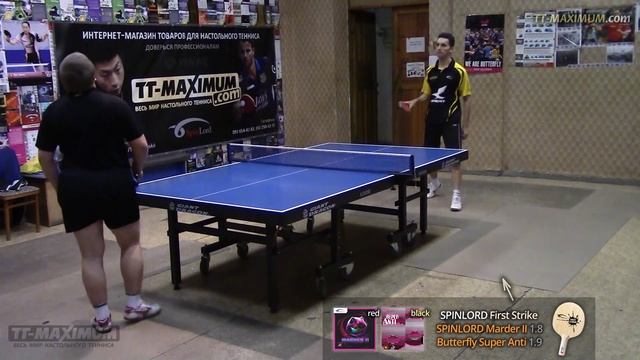 BUTTERFLY Super Anti 1.9 mm - ошибки соперников при игре по антиспину, часть 2 смотреть онлайн