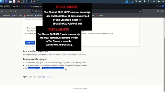 How to install Ngrok without any error - Latest version | Tutorial Kali Linux 2022 смотреть онлайн