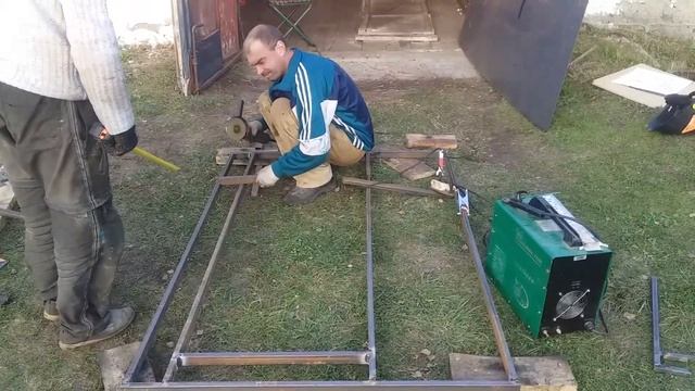 Как сделать гаражные ворота смотреть онлайн