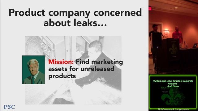 211 Hunting high value targets in corporate networks Josh Stone смотреть онлайн