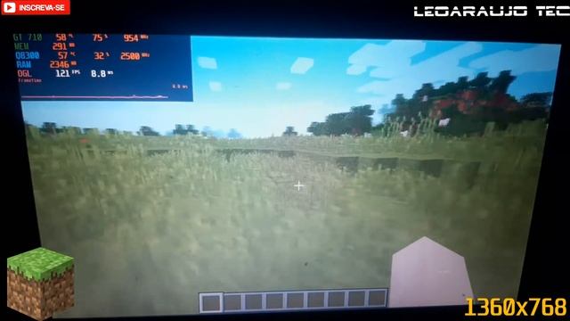 MINECRAFT - CORE 2 QUAD Q8300/ GT 710 2GB GDDR3/ 4GB RAM DDR3 смотреть онлайн