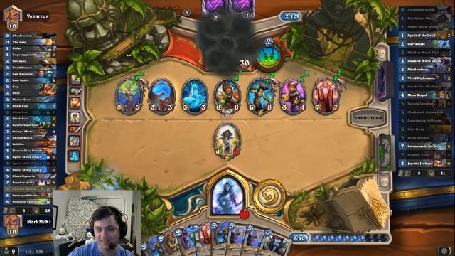 A Mind Shattering Combo! Shadowform Priest OTK! [Hearthstone Game of the Day] смотреть онлайн