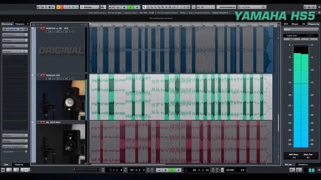 Сравнение студийных мониторов Yamaha HS5 vs JBL 305P Mk II смотреть онлайн