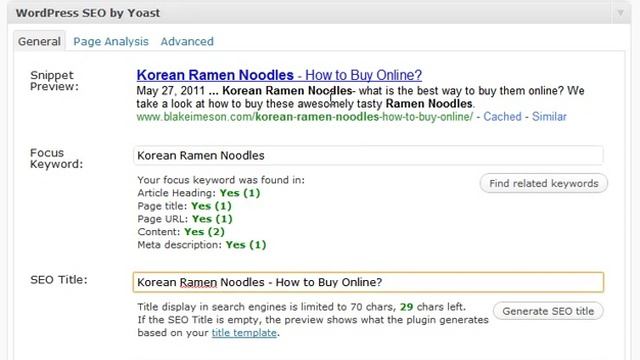 WordPress SEO Plugin by Yoast - Use on Posts / Pages смотреть онлайн
