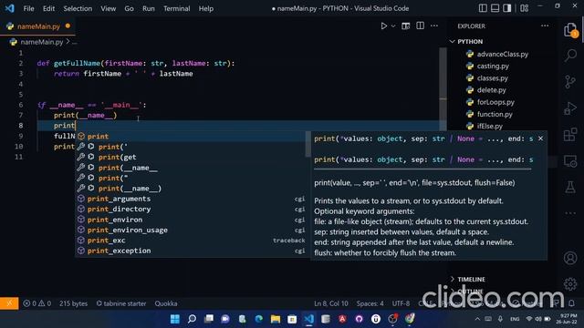 What is __name__ == "__main__" in python ? Explained in Hindi смотреть онлайн