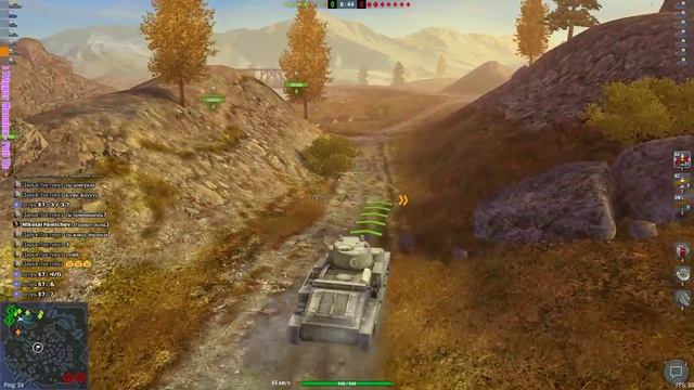 WOT blitz c Milaashka PooopS, качаем Об. 140 смотреть онлайн