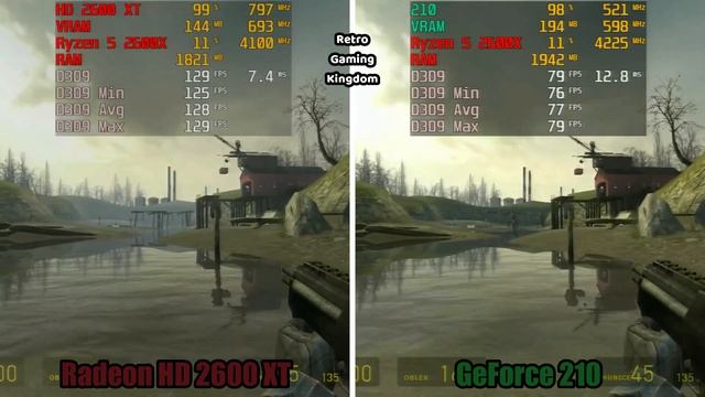 Radeon HD 2600 XT vs GeForce 210 Test In 8 Games (No FPS Drop - Capture Card) смотреть онлайн