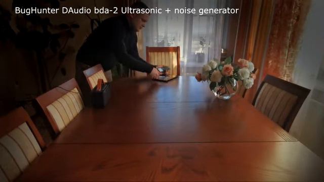 Anti-spy Ultrasonic microphone jammer BugHunter BDA-2 test смотреть онлайн