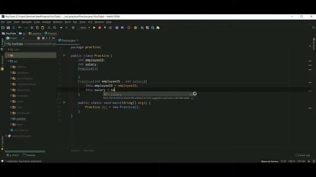 38 - this keyword in Java смотреть онлайн