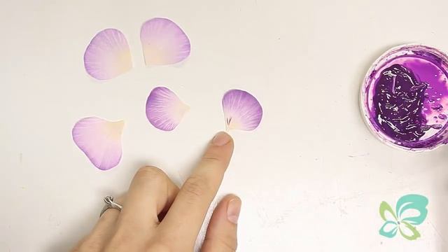 Анютины глазки из фоамирана