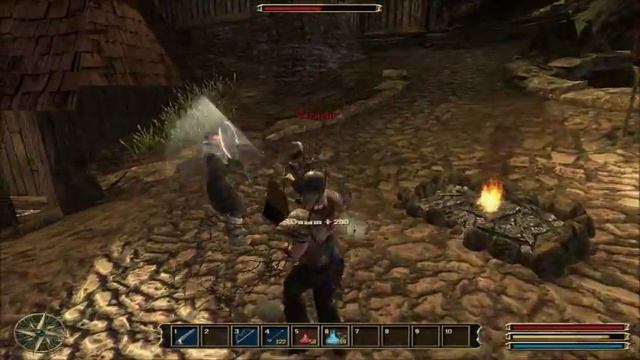 Let's Play Gothic 3 (Серия 13) "Гота, Артефакт Аданоса, Отстройка Готы" смотреть онлайн