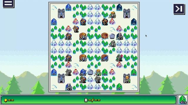 Ancient Empires 2 (Ancient Empire: Strike Back) custom map: Forest (4 players) playing as Blue смотреть онлайн