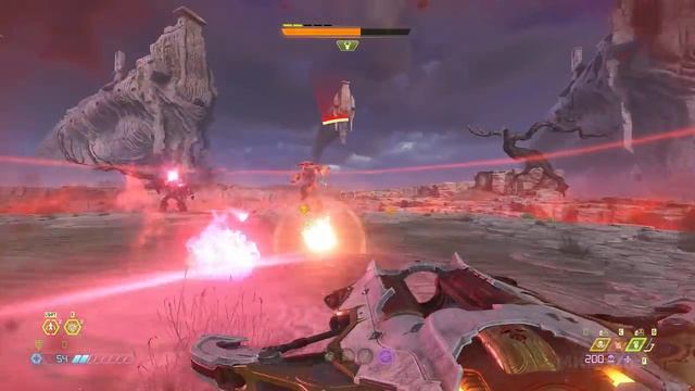 DOOM ETERNAL THE ANCIENT GODS PART 2 Final Boss Fight + Ending (4K 60FPS PC ULTRA) смотреть онлайн