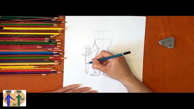 Как нарисовать рыцаря. Онлайн-школа рисования "Малевашки" смотреть онлайн