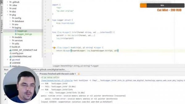 Golang |  Live code | Проекты с открытым исходным кодом | Ответы на вопросы