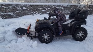 Ковш для квадроцикла.