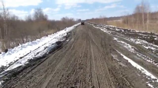 Тюменская область.Федеральная трасса Омск-Ишим-Курган смотреть онлайн