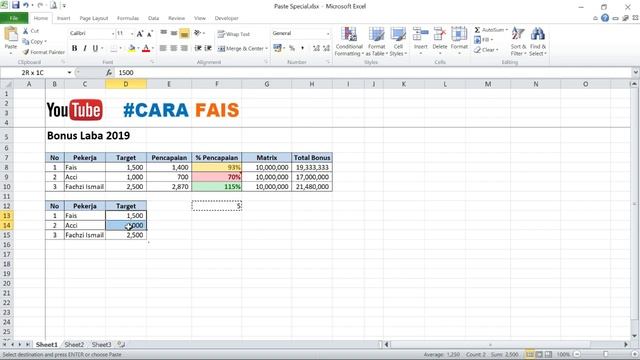 Cara Menggunakan Copy Paste Special - Kupas Tuntas Paste Special смотреть онлайн