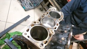 Капитальный ремонт 6G74 Митсубиси Паджеро 2004 , выполненное в нашей мастерской, Мастер Johnny Pi