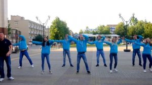 Гимн фестиваля работающей молодежи "Безнен заман - Наше время" в исполнении коллектива АО "Аммоний"