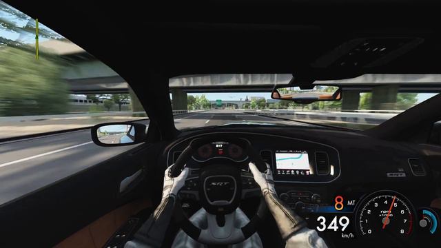 947 HP Dodge Charger SRT Hellcat RedEye Widebody in Assetto Corsa! смотреть онлайн