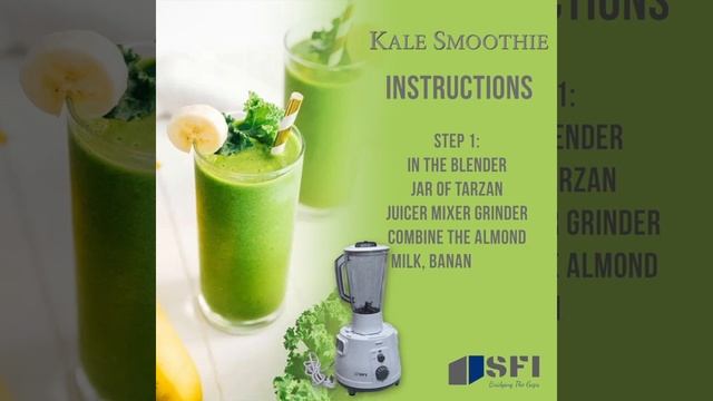 Make the Delicious Kale Smoothie with SFI Tarzan смотреть онлайн
