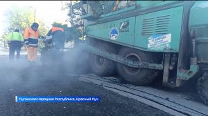 Дорожные рабочие из Башкортостана с опережением графика завершают укладку нового асфальта в Красном