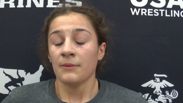 Gabriella Gomez (IL), 2022 Women's U17 Nationals champion at 46 kg смотреть онлайн