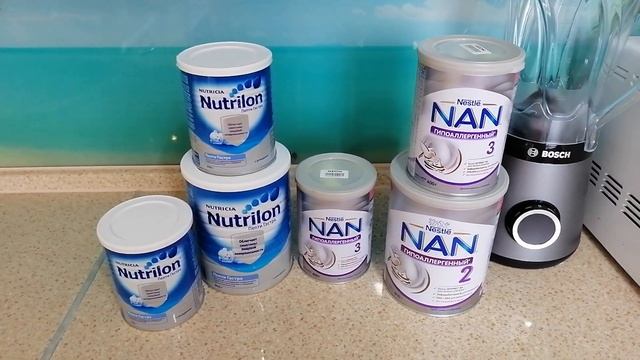 Безмолочные смеси NAN и Nutrilon. Какую лучше детскую смесь выбрать для Вашего малыша))) смотреть онлайн