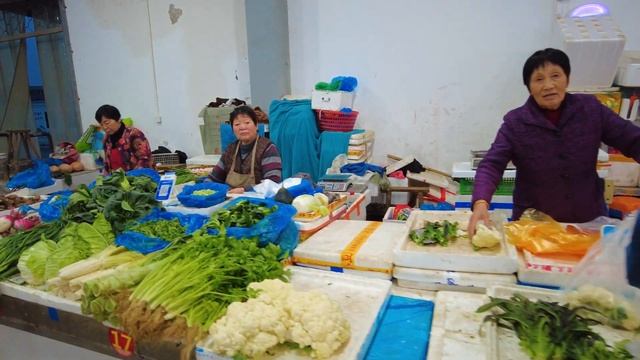 Продуктовый рынок Китая -Что продают на китайских рынках - Китайская Еда