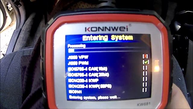 Konnwei kw681 test and review obd2 battery tester смотреть онлайн