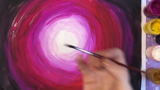 «Птицы». Рисунок пятном. смотреть онлайн