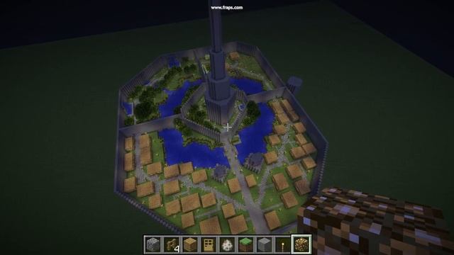 minecraft city # 3 (night view) смотреть онлайн