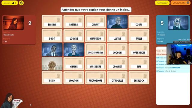 🦐 CODENAMES ONLINE #4 (ft. FRIENDS) (NAVIGATEUR) [FR] смотреть онлайн