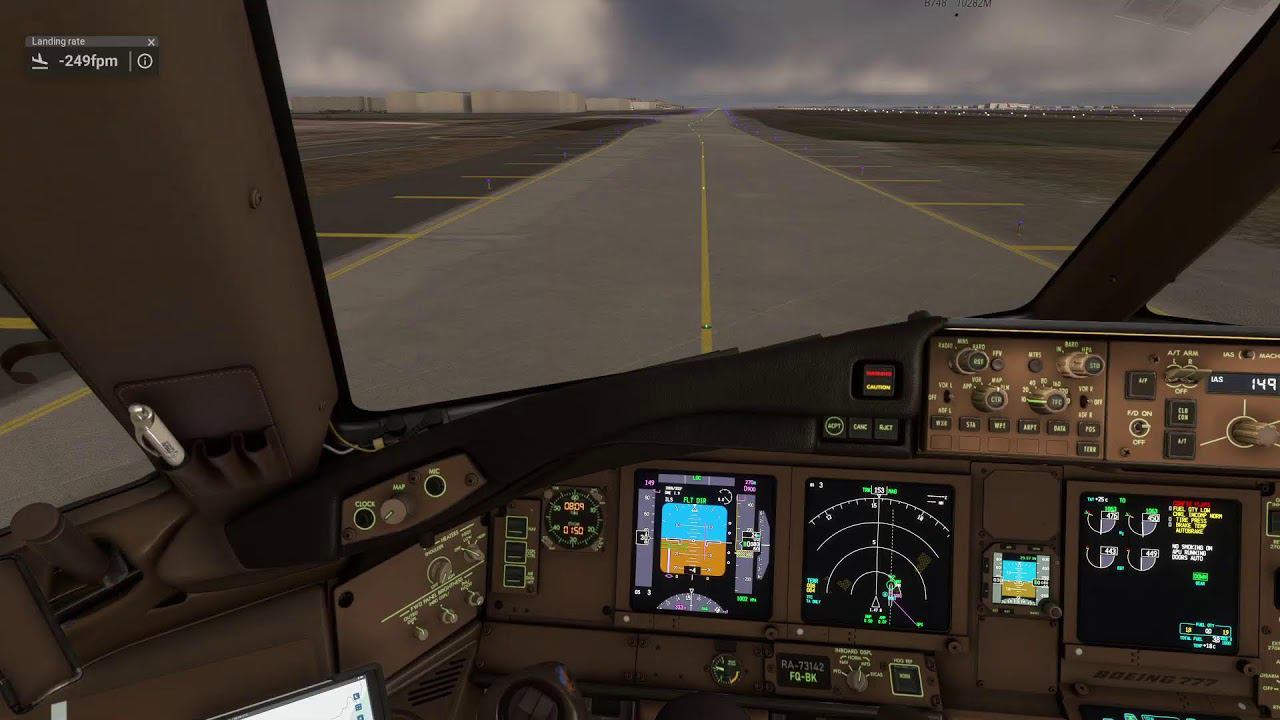 полет на Боинге 777-300ER с Владивостока в Ичхон ( Сеул ) #microsoftflightsimulator2020