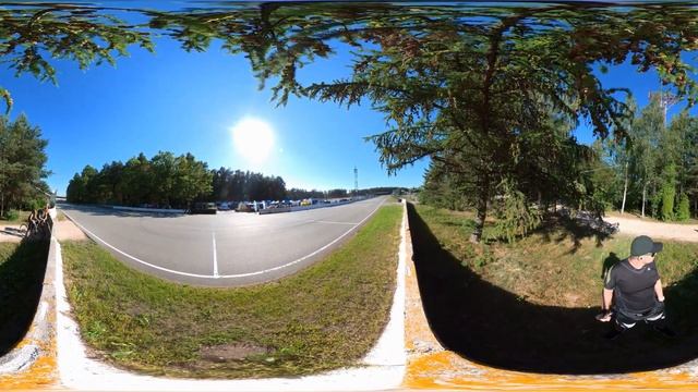 360 Video VR | Motorcycle race 60fps Topaz test смотреть онлайн