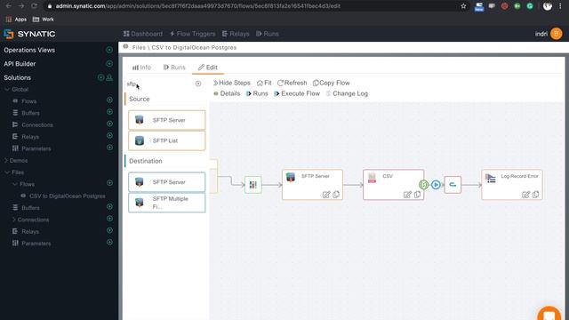 Tutorial : CSV to Postgres using Synatic смотреть онлайн