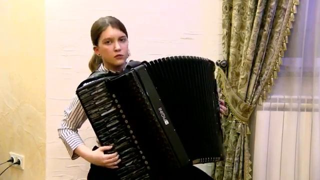 Хлебнова Алина, аккордеон смотреть онлайн