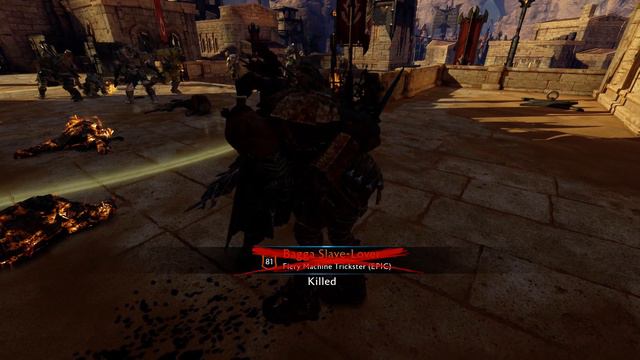 Shadow of War Unique Gentle Overlord berserker Difficulty Nemesis In Desert смотреть онлайн