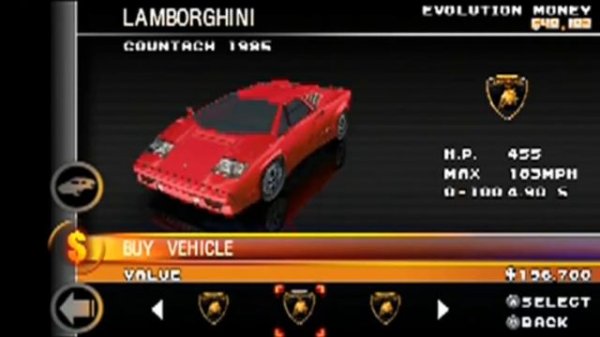 Asphalt Urban GT2 (PSP) - All of the Cars!