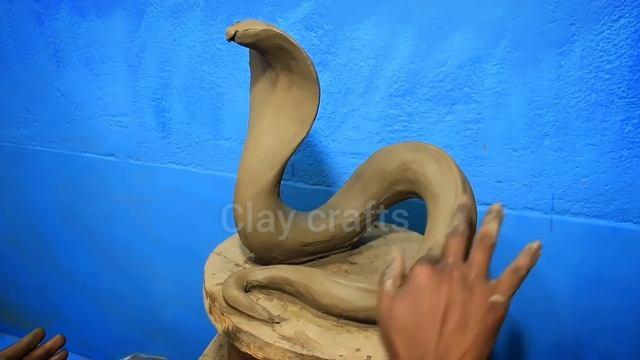 How to make snake with clay | clay modelling snake | clay modelling смотреть онлайн