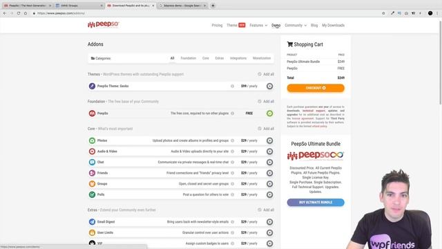 Peepso Plugin Review - A New Way To Create Social Websites With Wordpress смотреть онлайн
