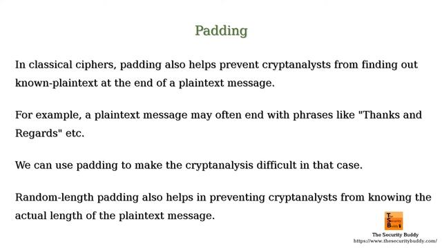 What is PKCS#7 padding? смотреть онлайн
