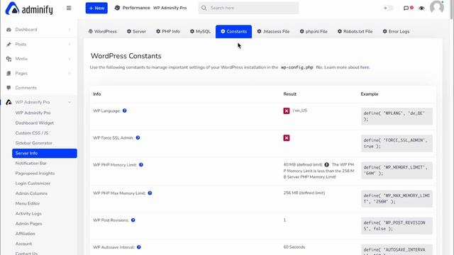 Check Debug error log, .htaccess file, php ini, robots.txt from WP Dashboard - Server Info Module смотреть онлайн