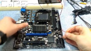 тестируем материнскую плату на кз