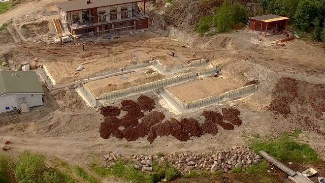 Ландшафт премиум-класса: объект в Карелии на берегу Ладожского озера смотреть онлайн