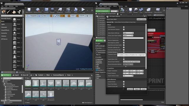 Pre-fragmented mesh in Blender To a Game Engine, Unreal Engine 4 смотреть онлайн