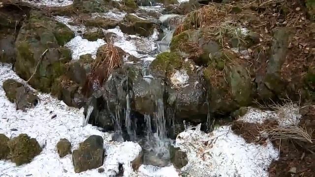 Водопад Каменные губы около Глубоченского пруда смотреть онлайн