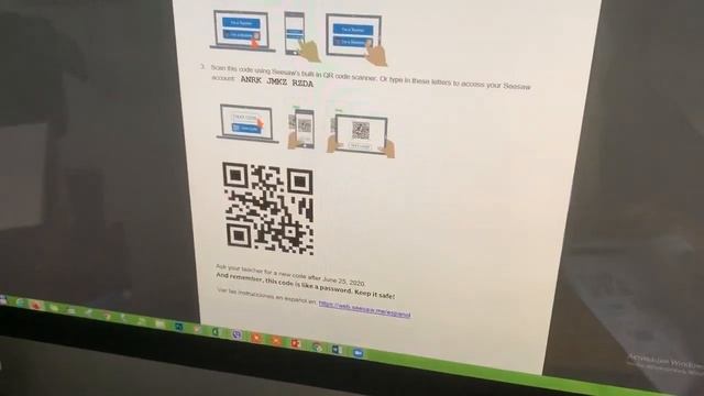 Seesaw. Инструкция 1. Как ученику присоединиться к своему классу. смотреть онлайн